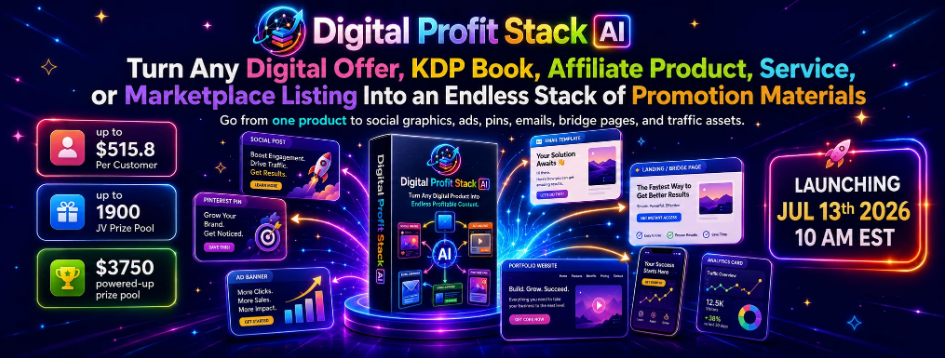 digital profit stack AI